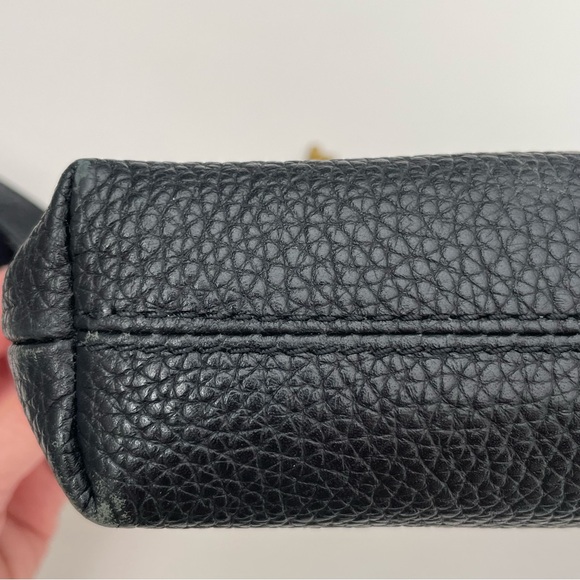 Fossil Kinley Crossbody Bag Leather Purse Black - Picture 6 of 16